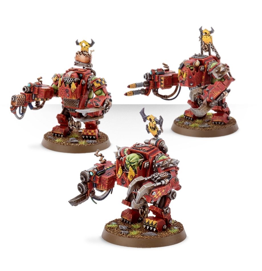 Games Workshop Warhammer 40k Orks Meganobz - Figura Giocattolo di Alta Qualità, Modello 99120103089
