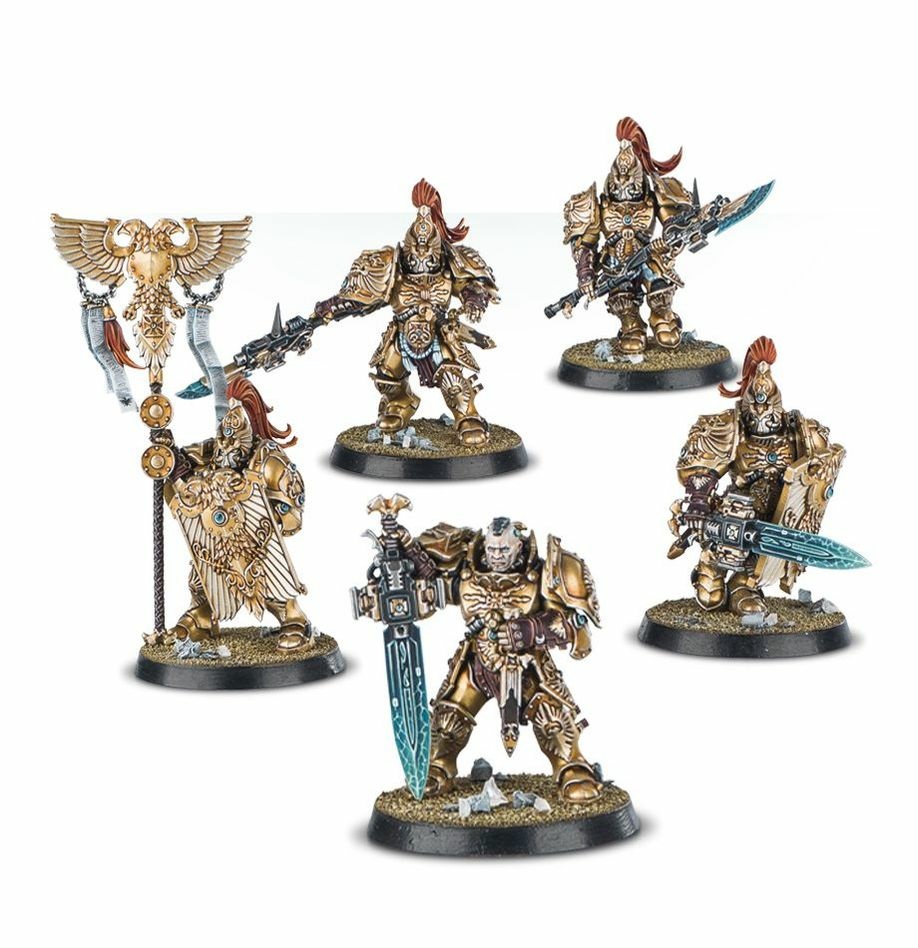 Games Workshop Warhammer 40,000 - Combat Patrol: Adeptus Custodes (Edizione 2024) - Codice 73-01