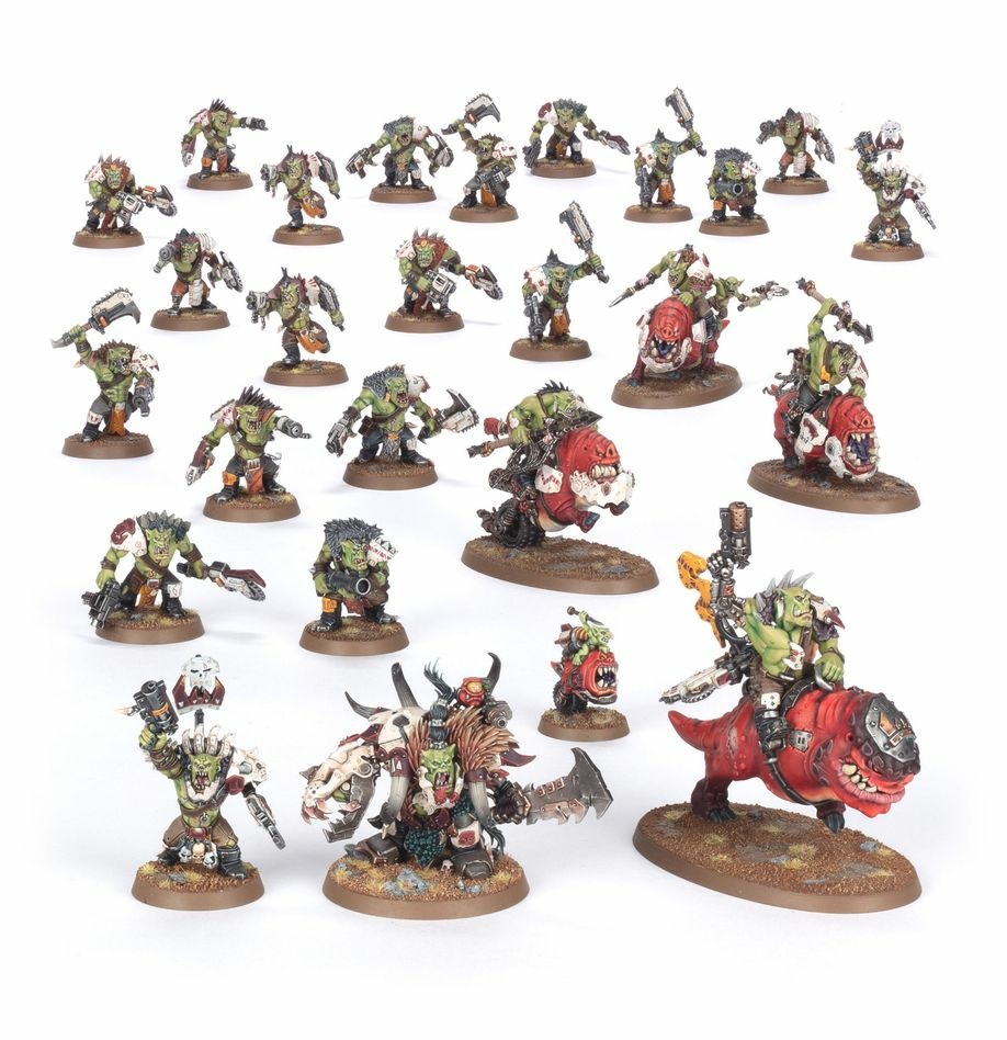 Games Workshop Warhammer 40,000 - Combat Patrol: Orks - 10a Edizione - Unità Beast Snagga