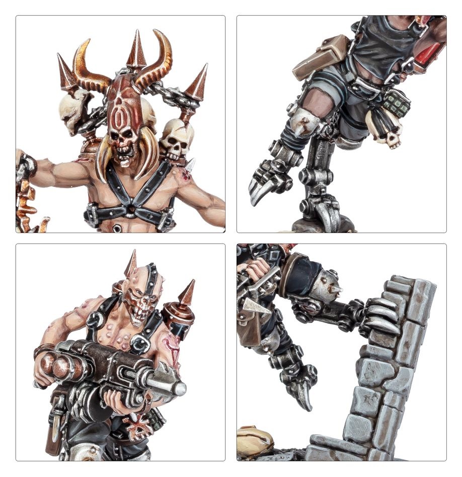 Games Workshop Warhammer 40,000 - Kill Team: Goremongers (2025 Edition) - Set di Cultisti Khorne con Blood Herald e 7 Seguaci