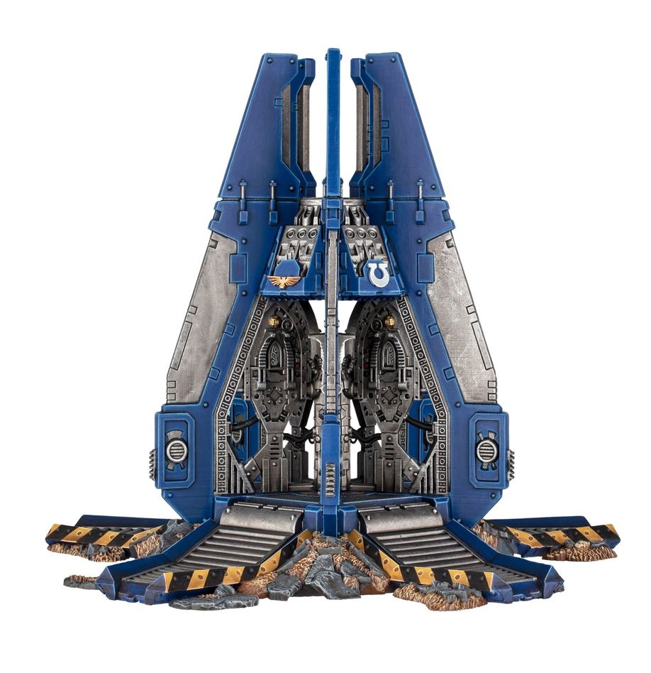 Games Workshop Warhammer 40,000 Space Marines Drop Pods - Confezione con 2 modelli facili da assemblare
