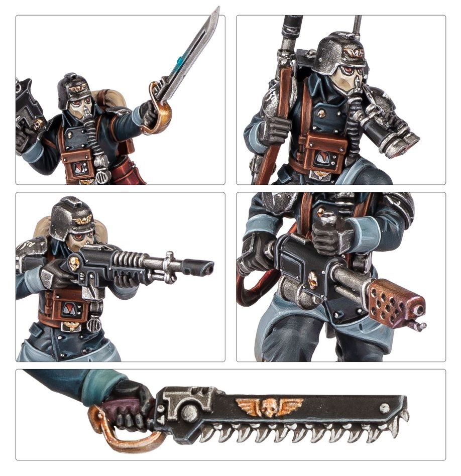 Games Workshop Death Korps of Krieg - 10 Miniature in Plastica per Warhammer 40.000 - Astra Militarum