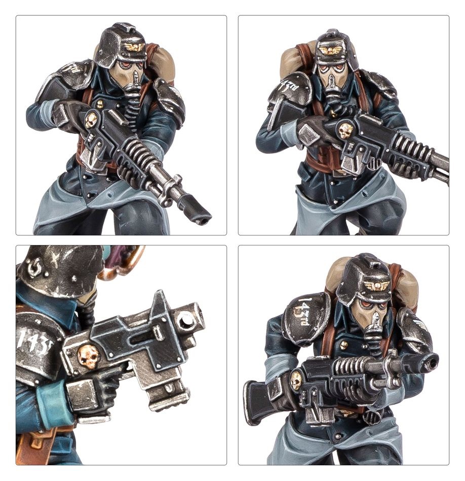 Games Workshop Death Korps of Krieg - 10 Miniature in Plastica per Warhammer 40.000 - Astra Militarum