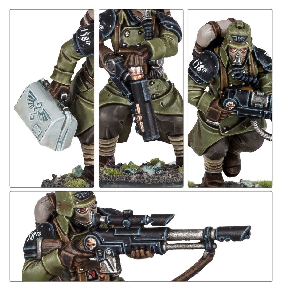 Games Workshop Death Korps of Krieg - 10 Miniature in Plastica per Warhammer 40.000 - Astra Militarum
