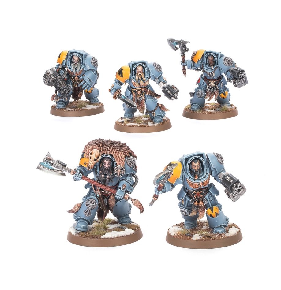 Games Workshop Combat Patrol: Space Wolves - Confezione Warhammer 40000 con miniature di elite