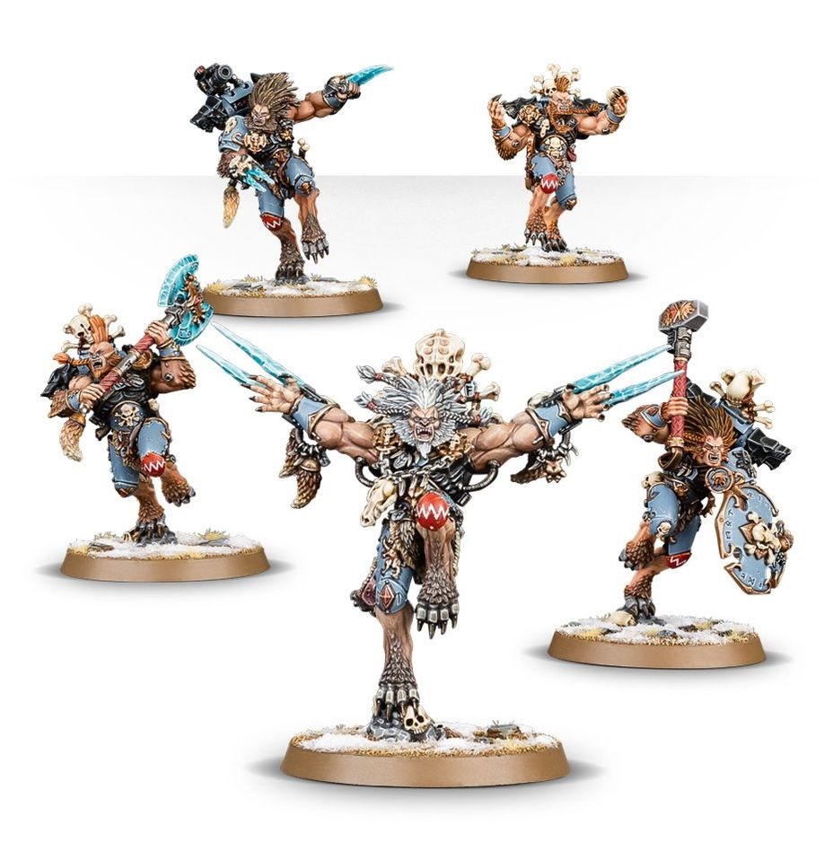 Games Workshop Combat Patrol: Space Wolves - Confezione Warhammer 40000 con miniature di elite