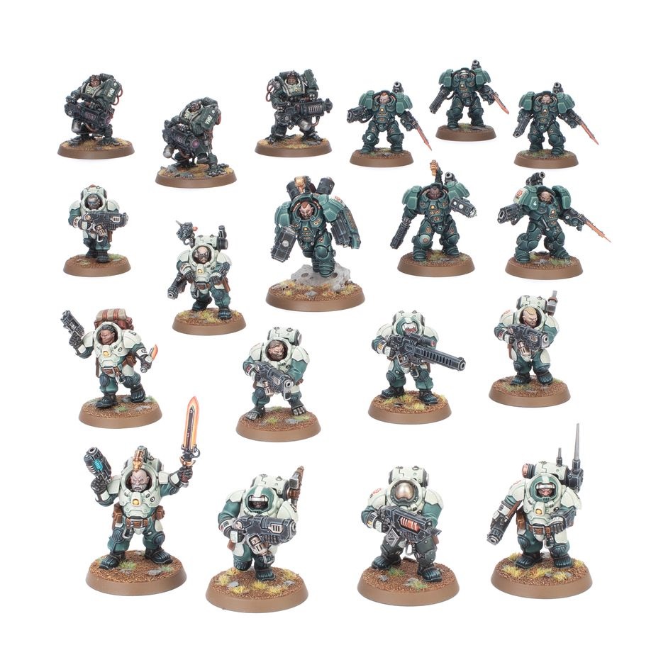 Games Workshop Leagues of Votann - Combat Patrol 10th Edition: Set di miniature per Warhammer 40,000