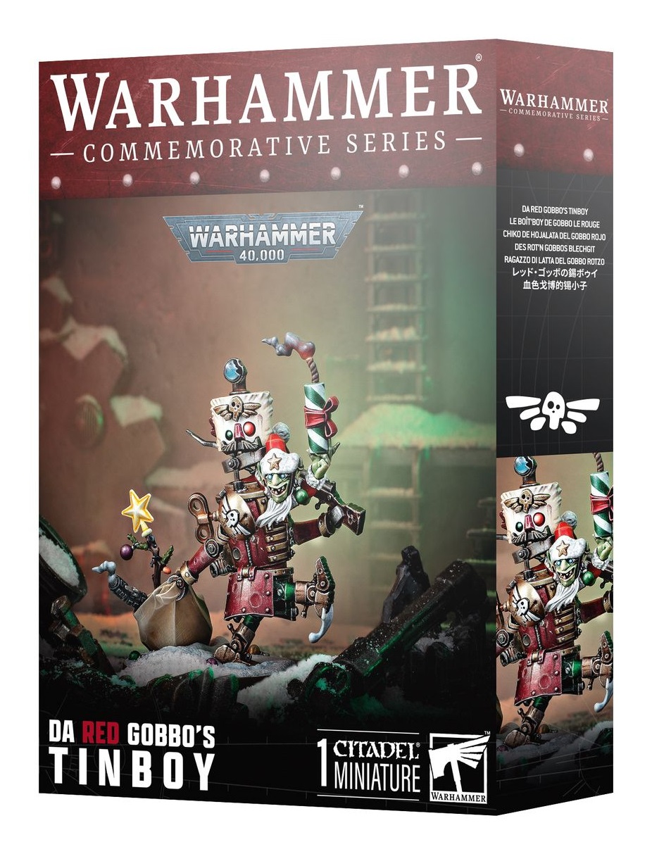 Games Workshop Da Red Gobbo's Tinboy - Miniatura da Collezione per Warhammer 40000