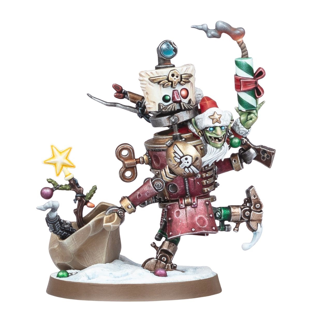Games Workshop Da Red Gobbo's Tinboy - Miniatura da Collezione per Warhammer 40000