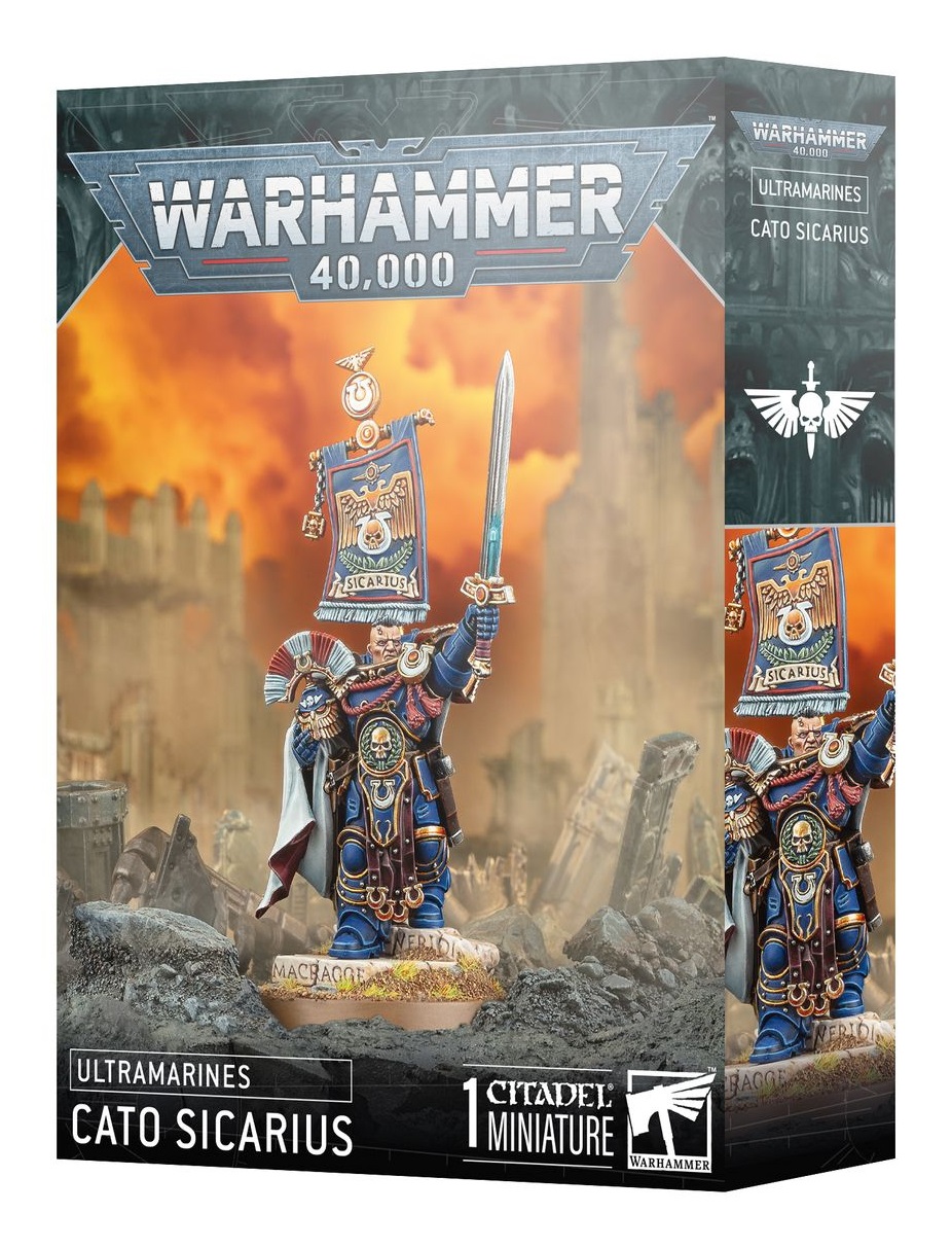 Games Workshop Cato Sicarius - Miniatura Ultramarines per Warhammer 40000