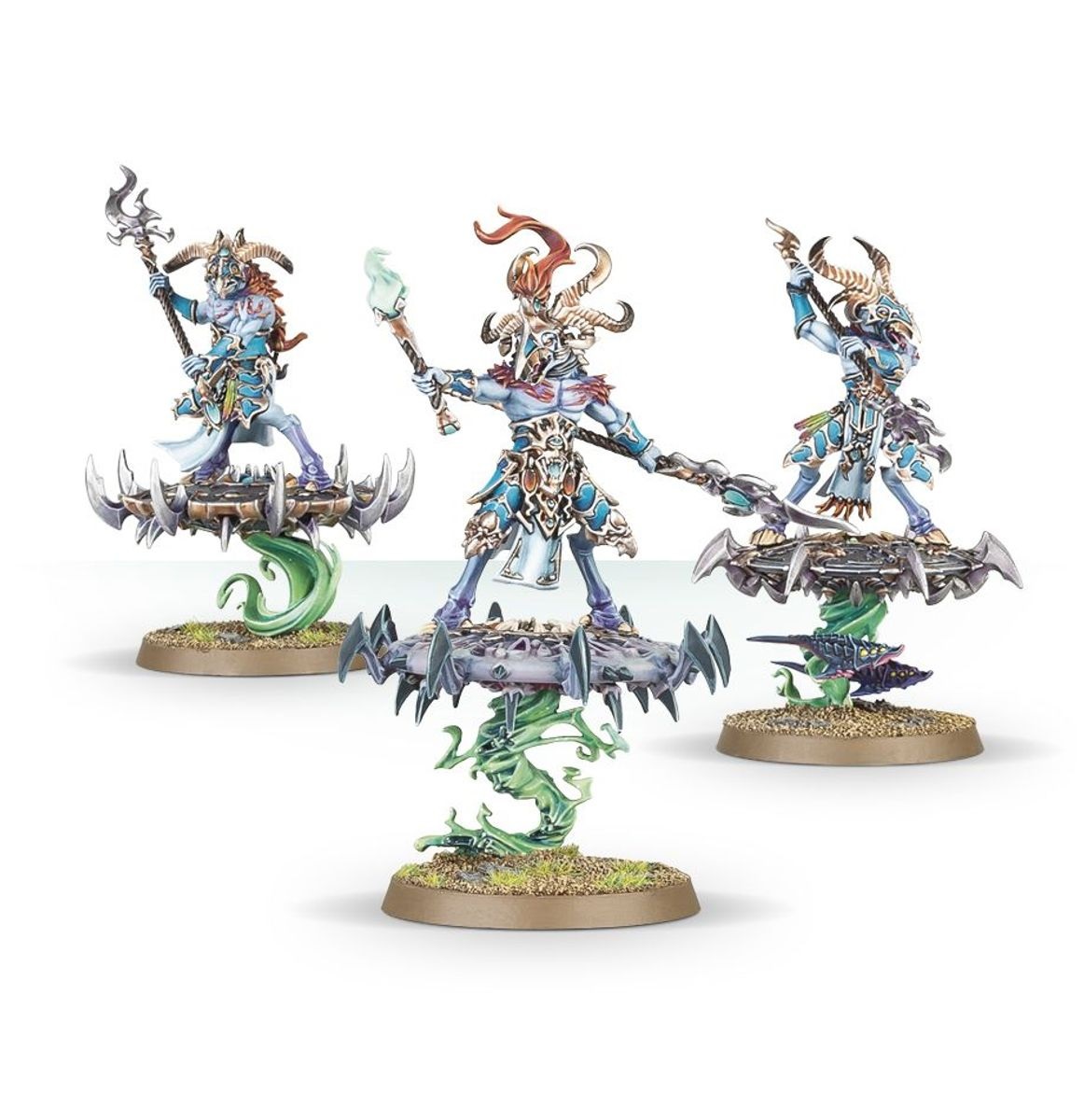 Games Workshop - Warhammer Age of Sigmar - Miniature Tzaangor Warflock e Hurakan Vanguard