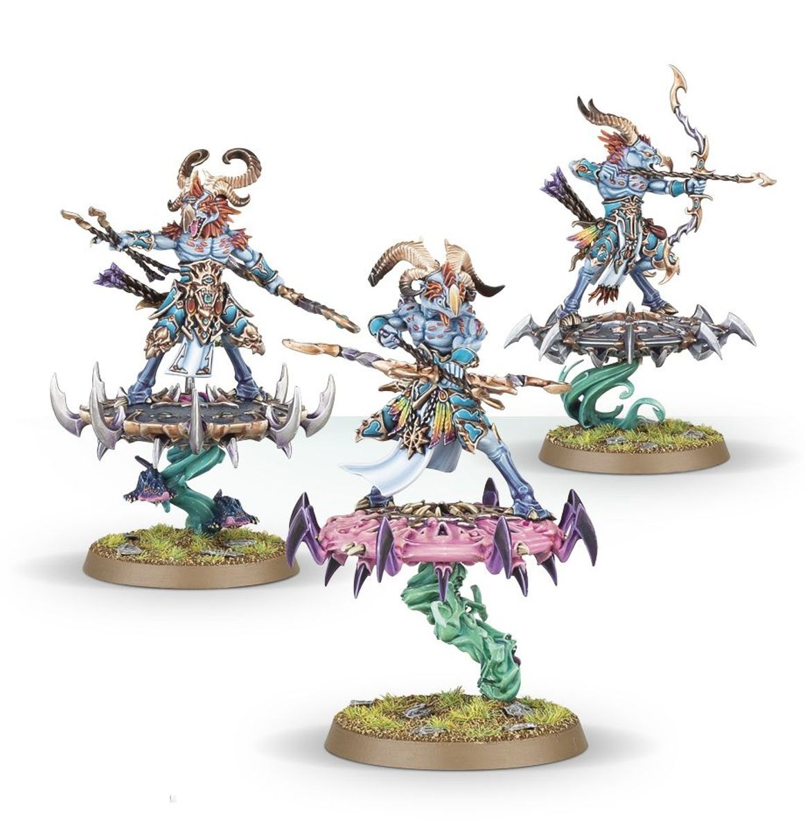 Games Workshop - Warhammer Age of Sigmar - Miniature Tzaangor Warflock e Hurakan Vanguard