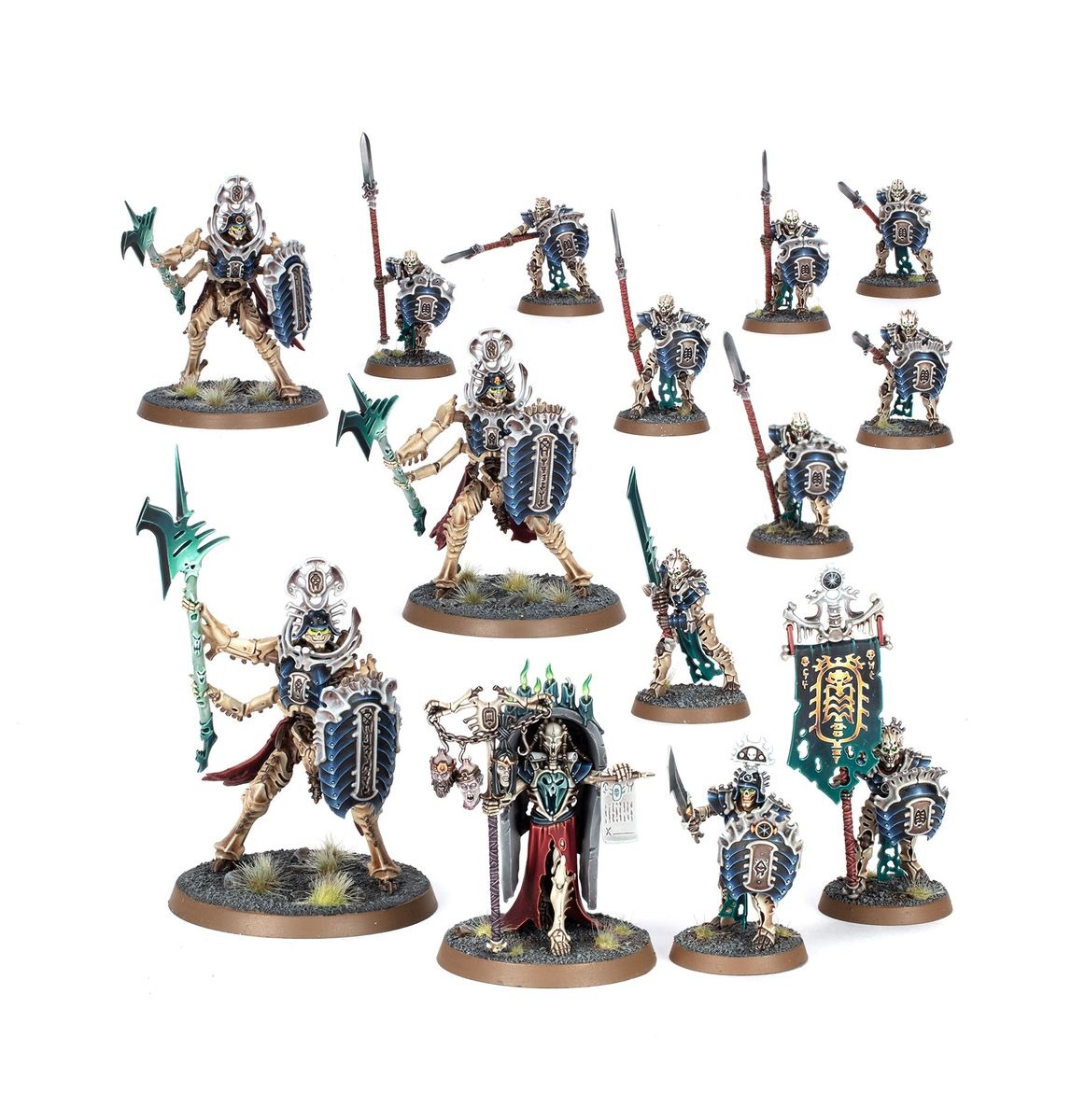 Games Workshop - Ossiarch Bonereapers - Regiment of Renown - Mortis Reapers - Confezione Age of Sigmar
