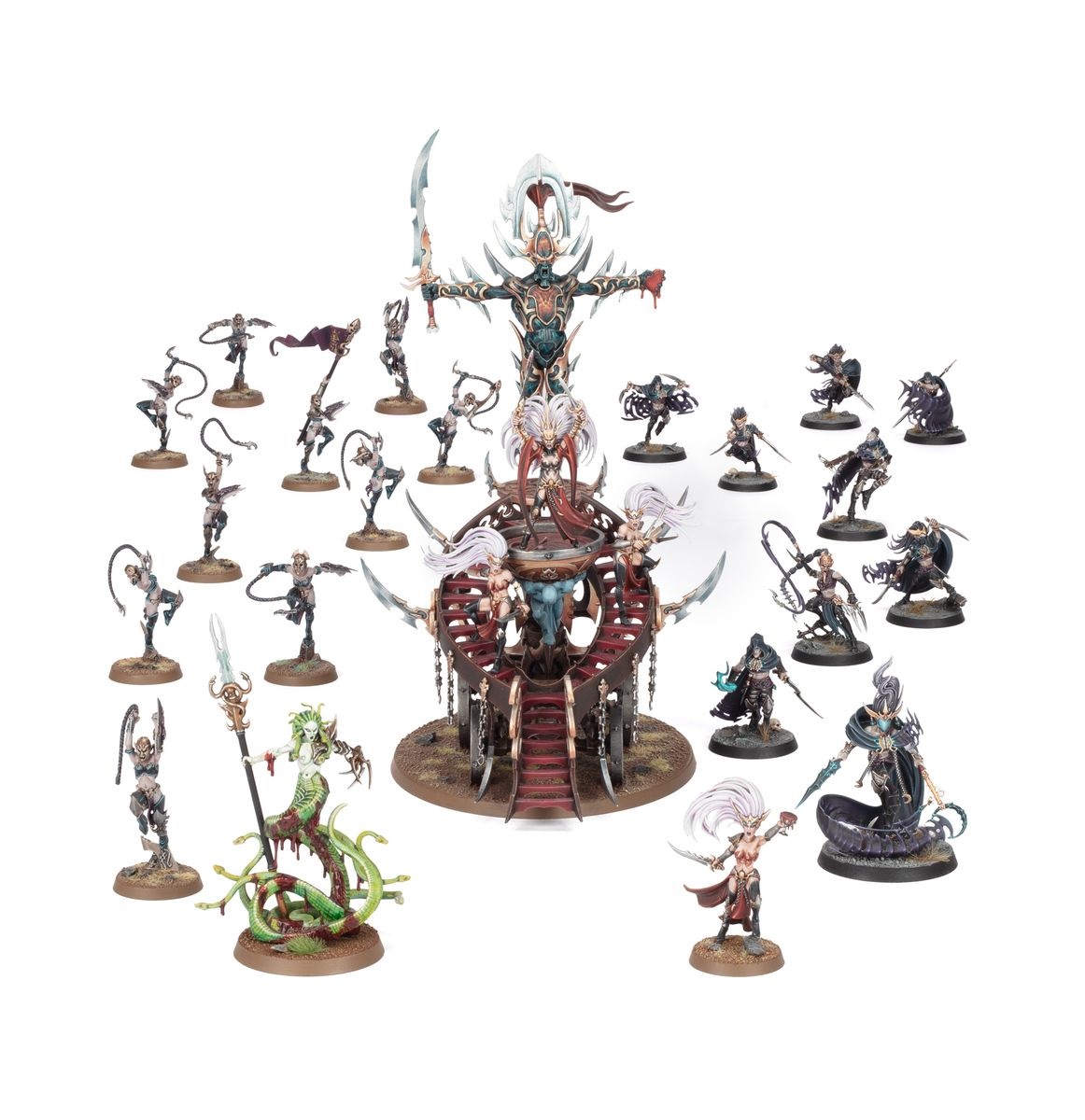 Games Workshop - Warhammer Age Of Sigmar - Spearhead Khainite Shadow Coven - Daughters of Khaine