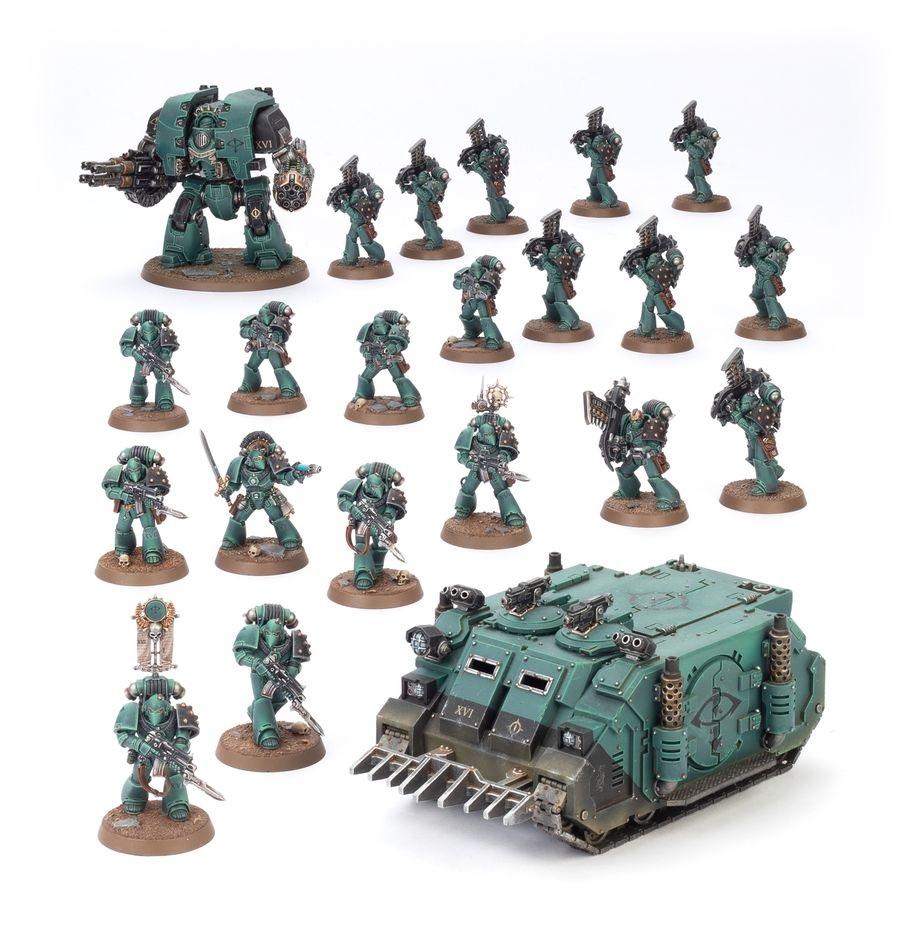 Games Workshop Legiones Astartes - Combat Force: Gioco da tavolo con miniature e regole per il conflitto nell'universo di Warhammer 40.000