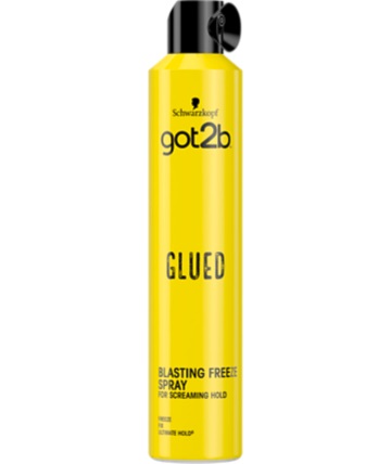 Schwarzkopf Got2b Glued Blasting Freeze Spray Congelante per Capelli - Tenuta Ultra Forte - 300 ml