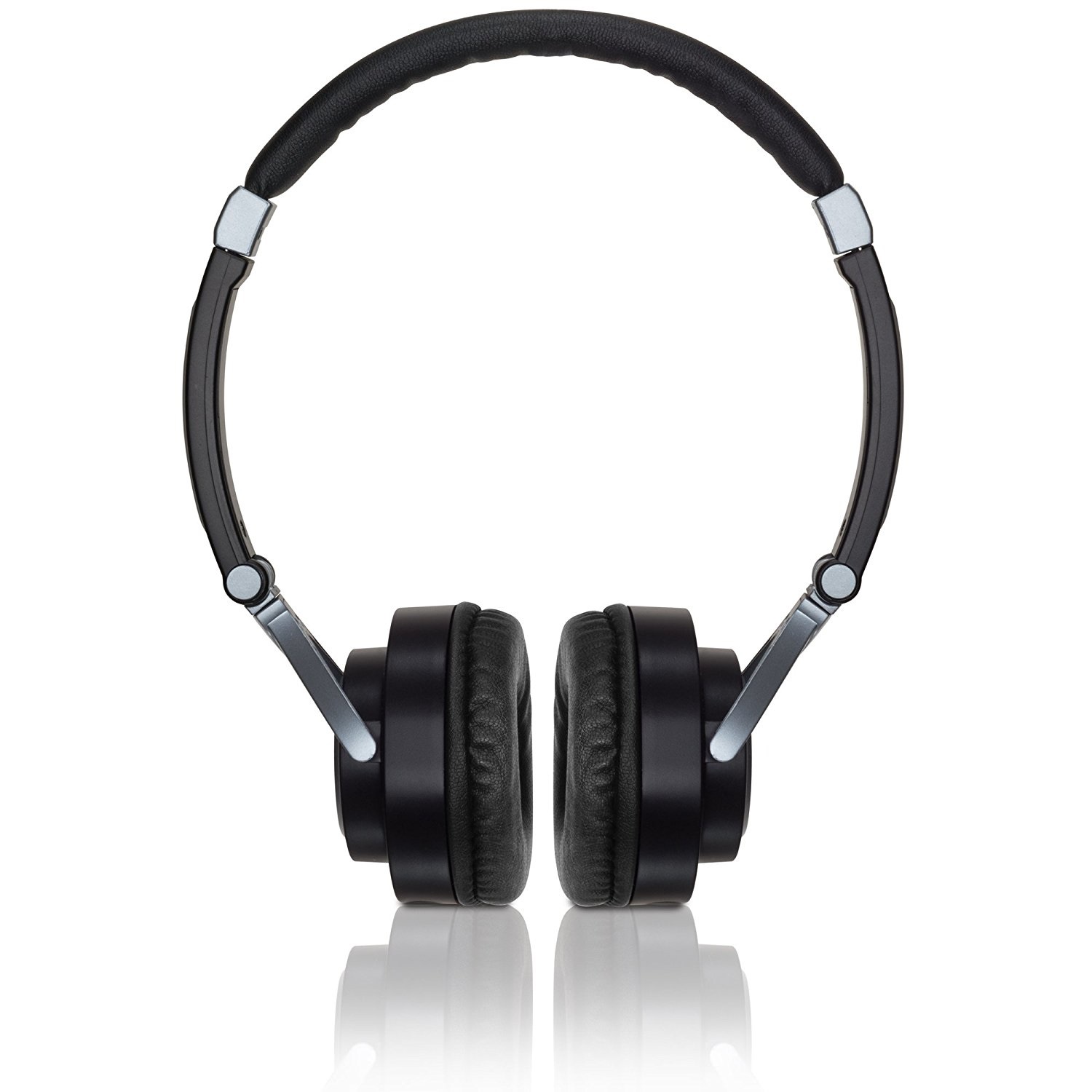 Motorola Pulse 2 - Cuffie on-ear stereo cablate con microfono, altoparlanti da 36mm, design leggero e girevole, colore nero
