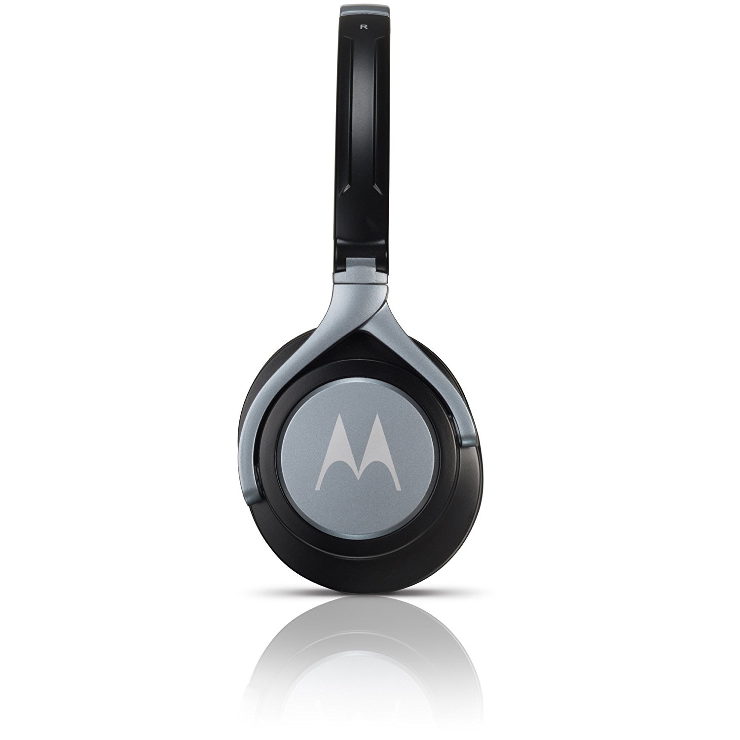 Motorola Pulse 2 - Cuffie on-ear stereo cablate con microfono, altoparlanti da 36mm, design leggero e girevole, colore nero
