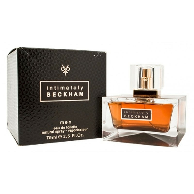 David Beckham Intimately Eau de Toilette 75ml Uomo - Profumo Ambrato Aromatico Fresco e Sensuale