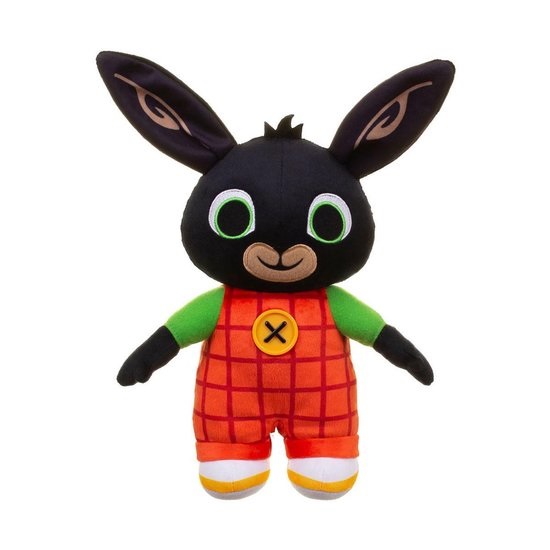 Bing Peluche Parlante Interattivo 30 cm - Adatto da Nascita, Conosce 15 Parole e Frasi, Morbido Tessuto