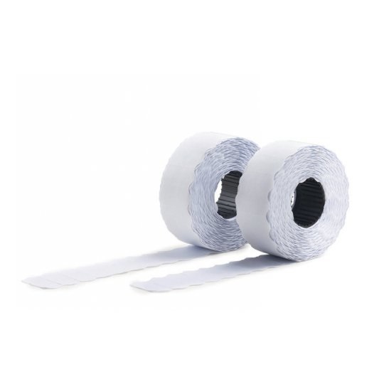 Avery PLP1626 Etichette per Prezzatrice 2 Linee, Permanenti, Bianco, 16x26mm, 1200 Etichette per Rotolo