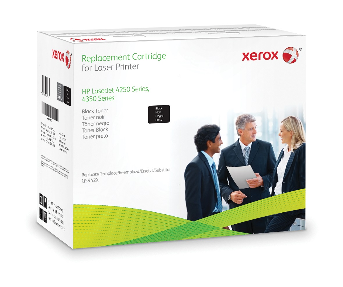Xerox Cartuccia Toner Nero 003R99623 - Compatibile con HP LaserJet 4250 e 4350, Equivalente a HP Q5942X, Resa di circa 22.000 Pagine