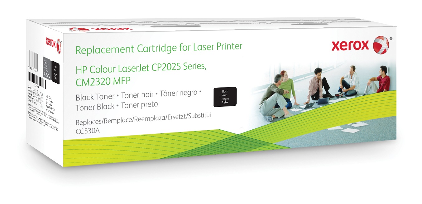 Xerox Toner Nero 003R99792 - Compatibile con HP CC530A, Colour LaserJet CM2320 MFP, CP2020/CP2025