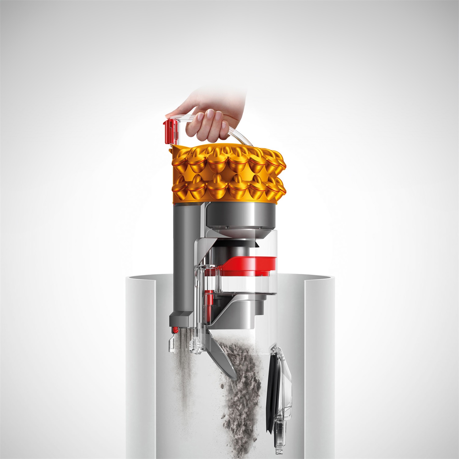 Dyson Cinetic Big Ball Multi Floor 2 - Aspirapolvere a Cilindro Senza Sacchetto 700W, Capacità 0,8L, Tecnologia Ciclonica