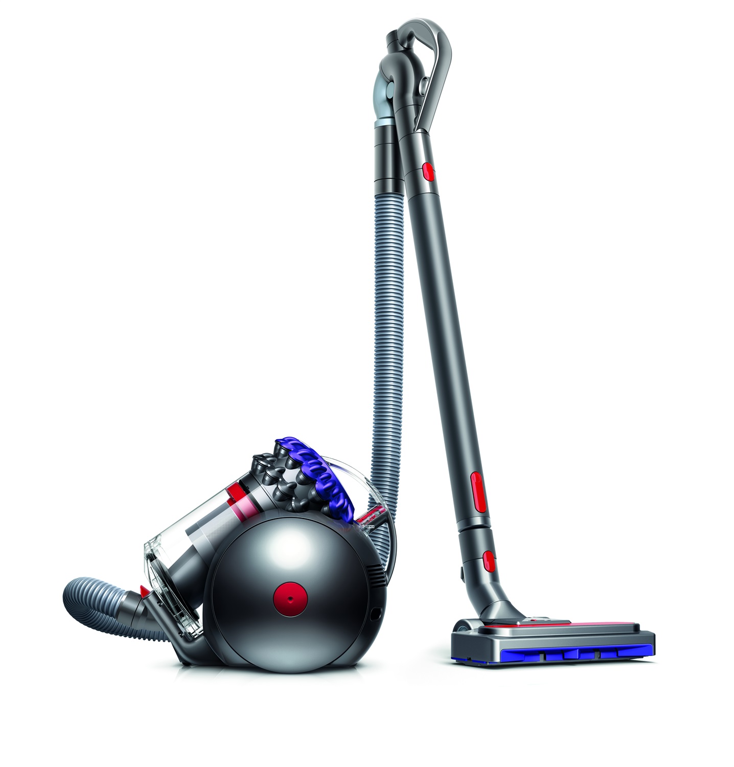 Dyson Big Ball Parquet 2 - Aspirapolvere a traino 1,5L, 600W, Senza sacchetto, Ciclonico