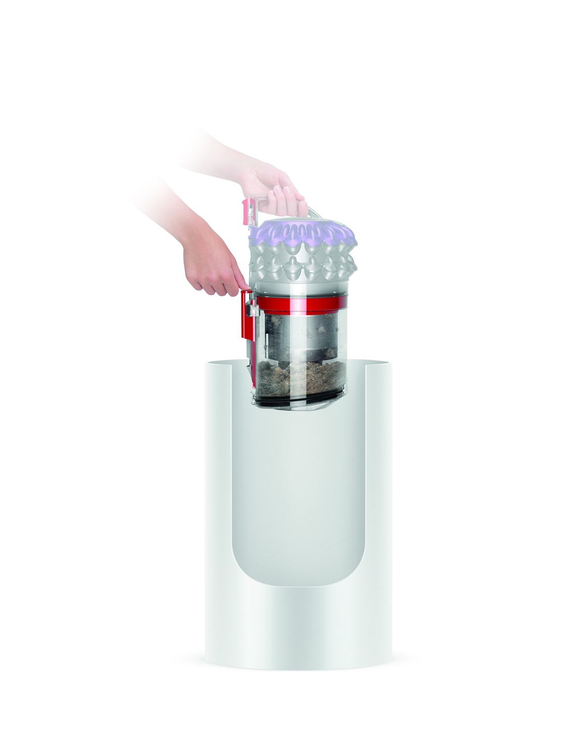 Dyson Big Ball Parquet 2 - Aspirapolvere a traino 1,5L, 600W, Senza sacchetto, Ciclonico