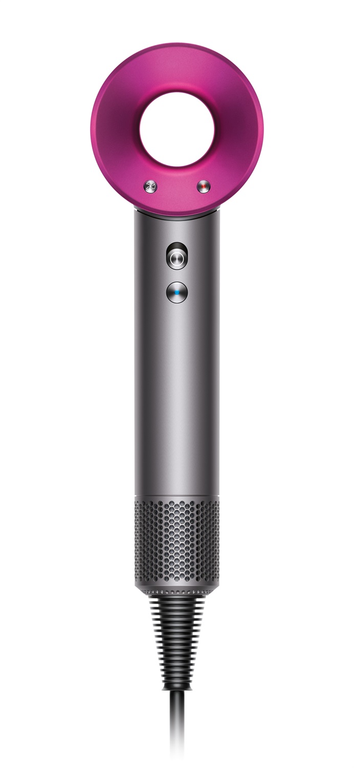 Dyson Supersonic HD07 Asciugacapelli Professionale 1600W Fucsia e Grigio con Accessori Magnetici