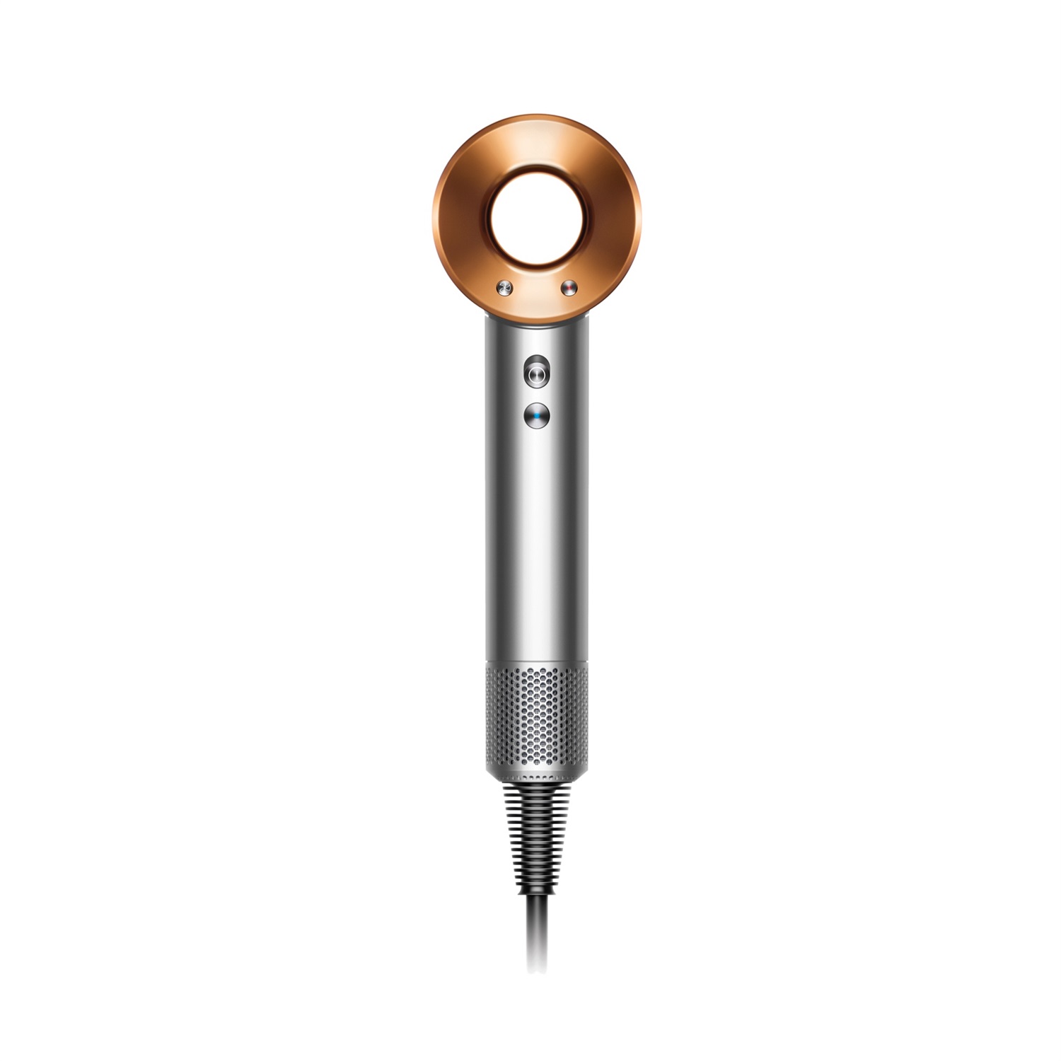 Dyson Asciugacapelli Supersonic HD07 - 1600W, Rame/Nichel, 110000 Giri/min, 4 Temperature, 3 Velocità, Diffusore e Concentratore Inclusi