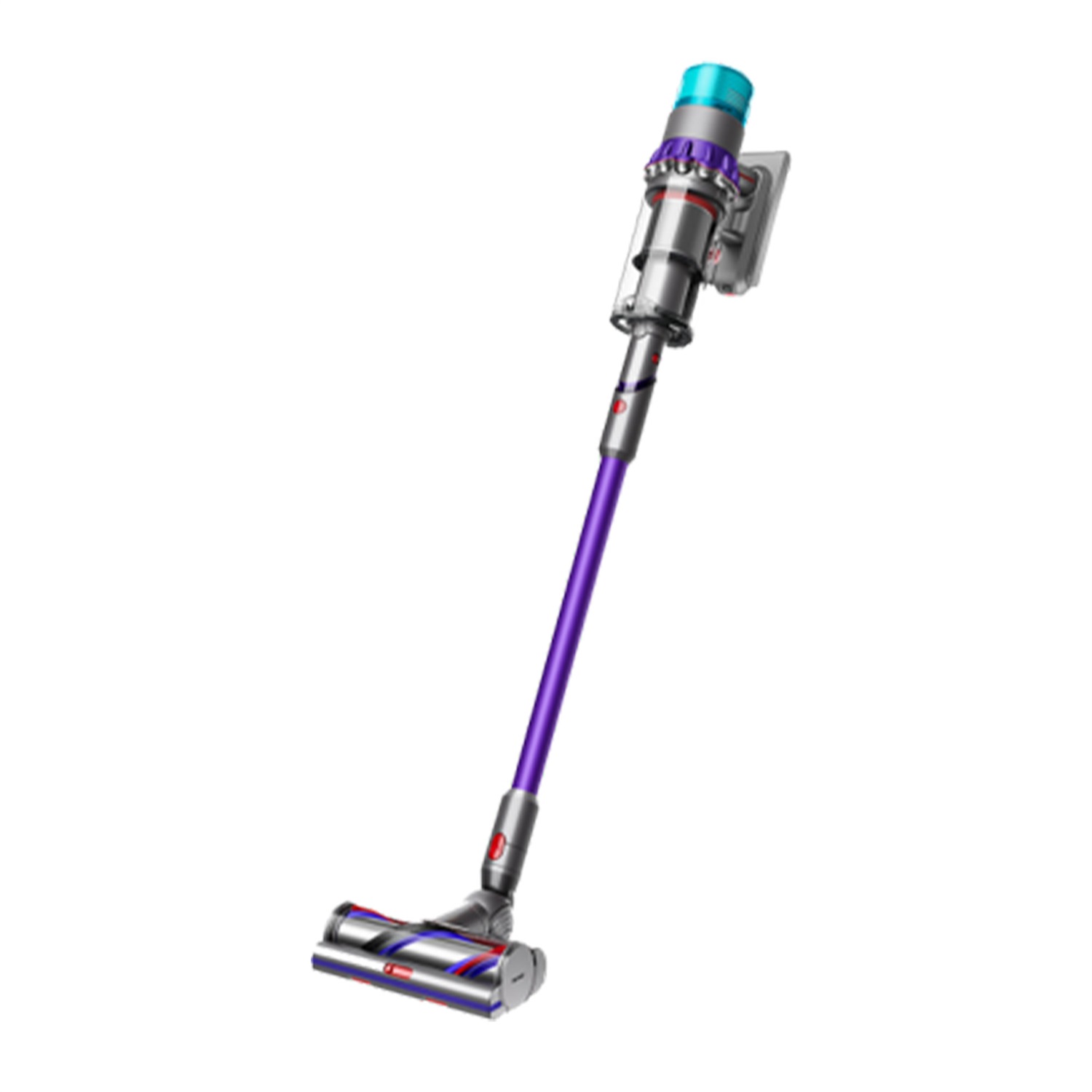 Dyson Gen5 Detect Aspirapolvere a bastone 2 in 1 Senza filo Viola/Nichel con Filtro HEPA e Potenza di Aspirazione 280 AW