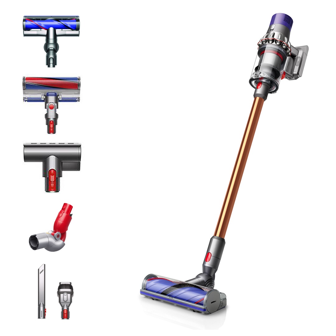 Dyson Cyclone V10 Absolute Aspirapolvere Senza Filo 2 in 1 Rame/Nichel, Potenza 525 W, Capacità 0,77 L