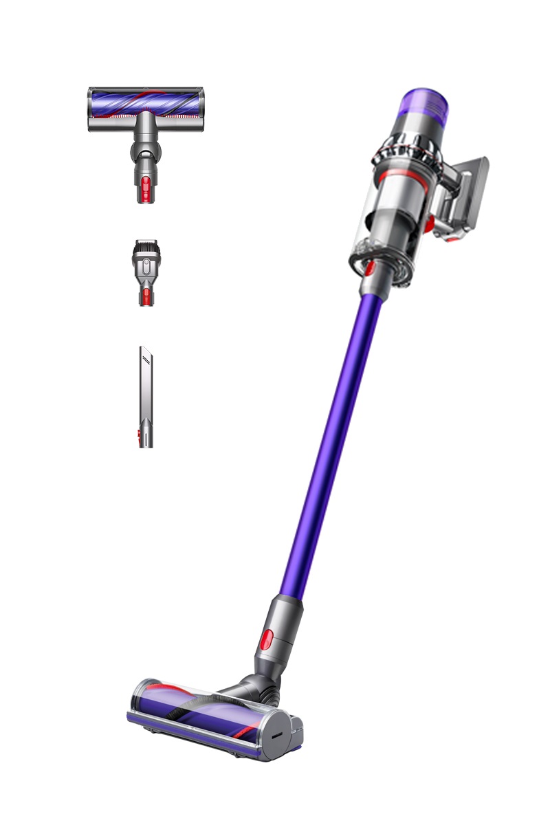 Dyson V11 Advanced Aspirapolvere senza filo 2 in 1 Nichel, Viola, Senza sacchetto, Ciclonico, 0,76 L, LCD, Potenza 200 AW
