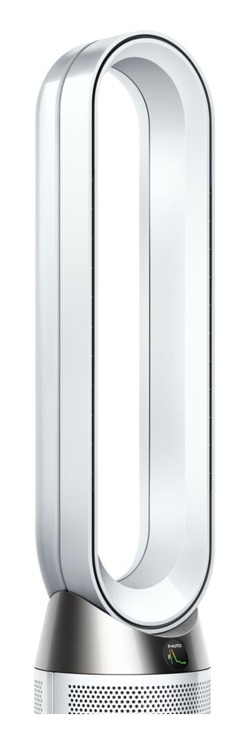 Dyson Purifier Cool PC1 - Purificatore d'Aria e Ventilatore 27 m², 10 Velocità, Filtro HEPA, Bianco
