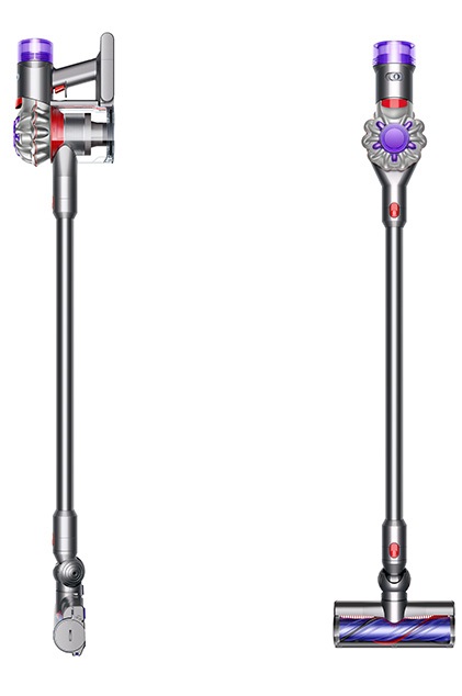 Dyson V8 Advanced™ Aspirapolvere senza filo 2 in 1 - 130 AW, 40 minuti di autonomia, Spazzola Motorbar anti groviglio, Nichel/Argento