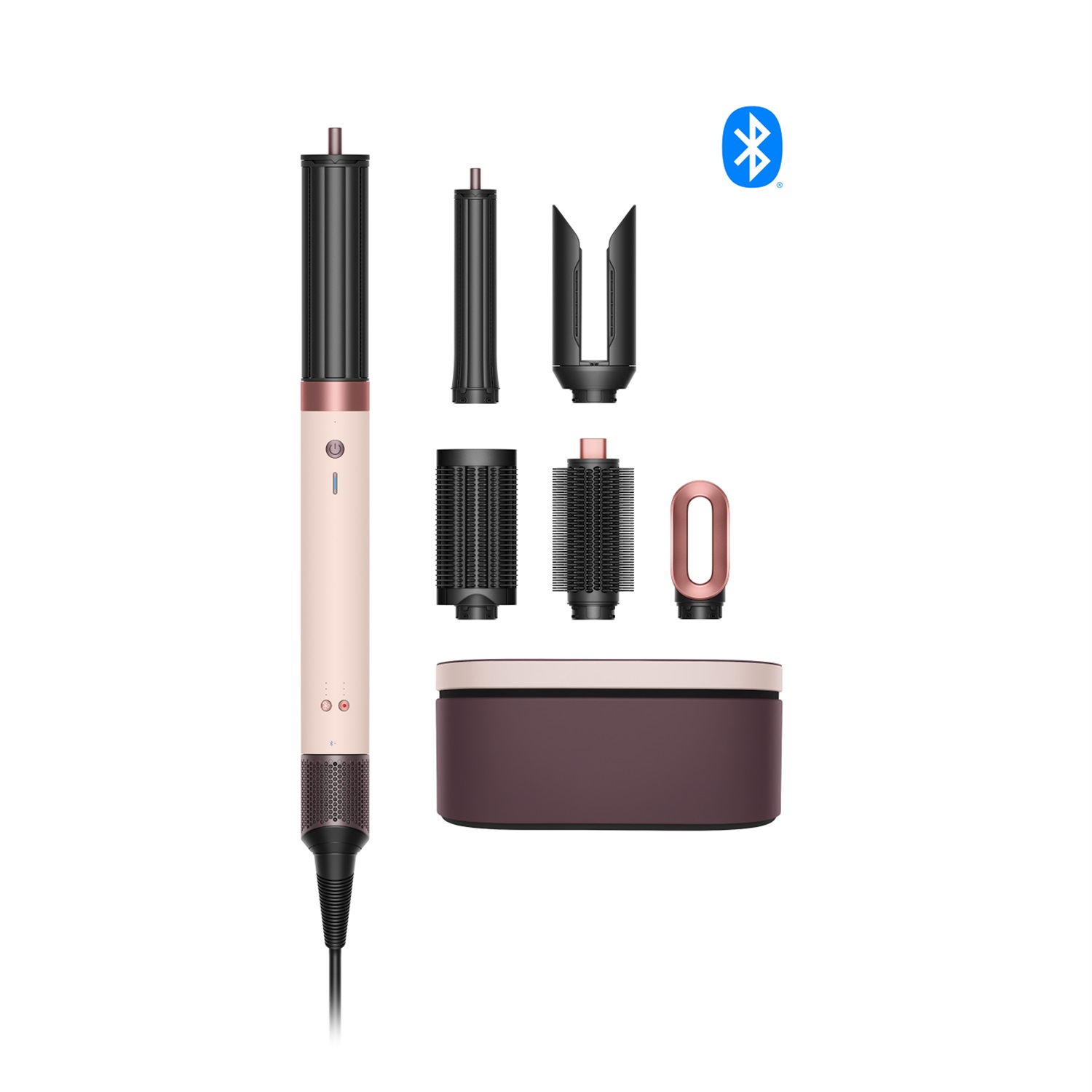 Dyson Airwrap Coanda 2x - Multistyler 6-in-1 per capelli lisci e mossi, Cipria e oro rosa