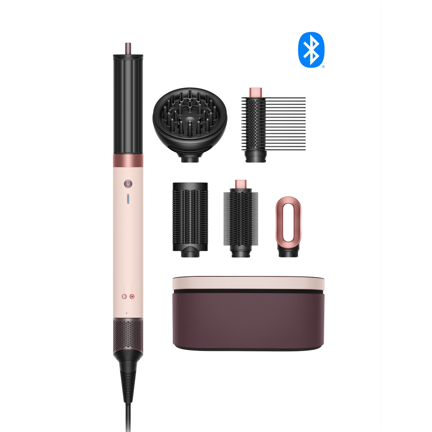 Dyson Airwrap Co-anda 2x™ - Multi-Styler 6-in-1 per Capelli Mossi e Ricci in Cipria e Oro Rosa