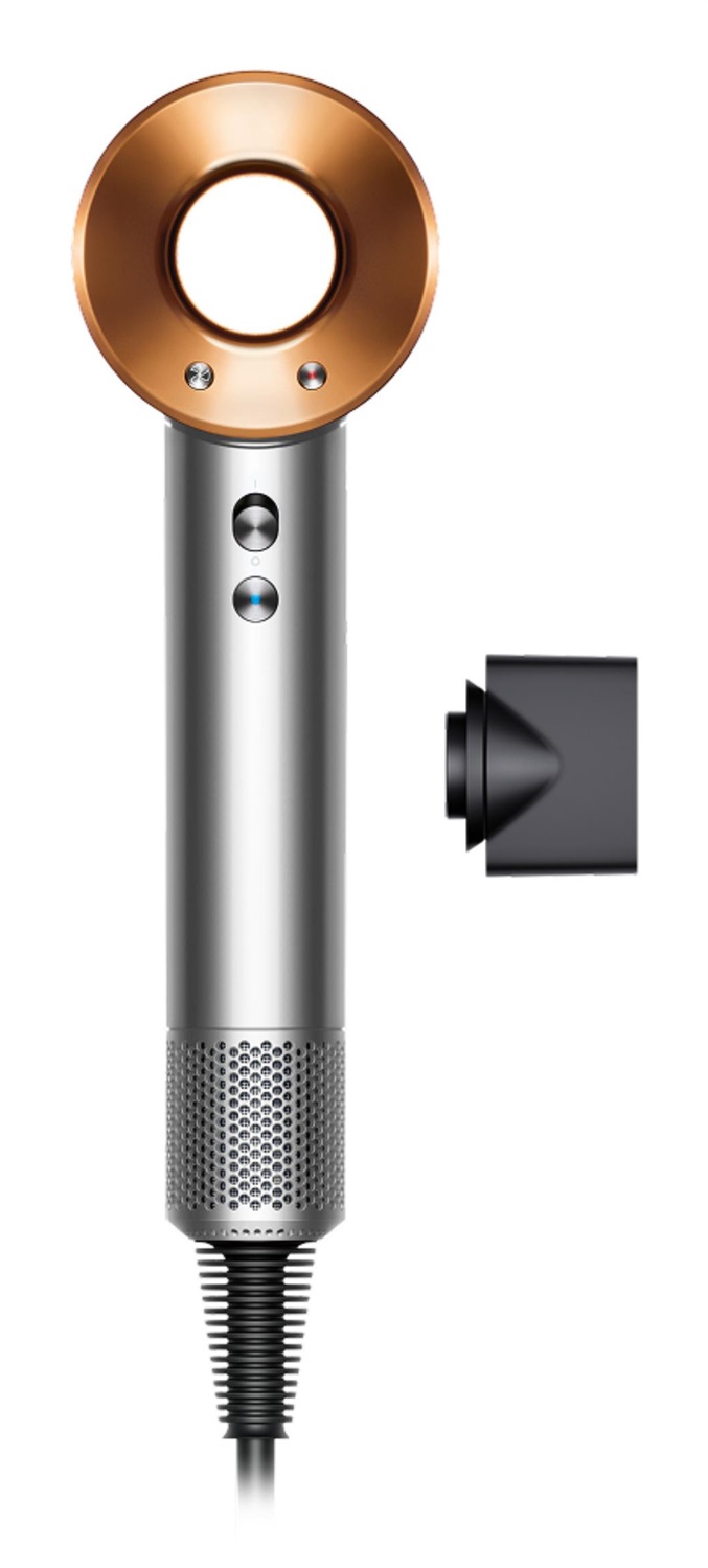 Dyson Supersonic Origin asciugacapelli 1600 W Rame/Nichel - Controllo intelligente del calore, 110000 Giri/min, 13,3 l/s