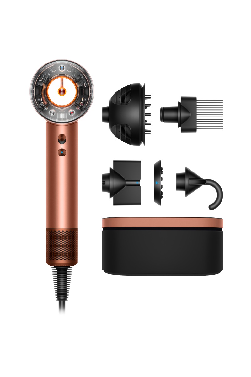 Dyson Supersonic Nural Curly+Coily asciuga capelli 1600 W Ambra