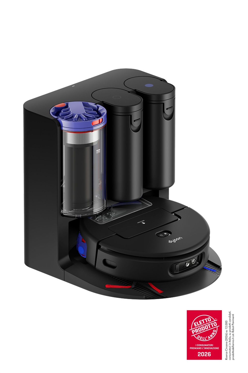 Dyson Spot Scrub™ Ai - Sistema Igienico Senza Filtro con Rilevamento AI e Pulizia Secco-Bagnato