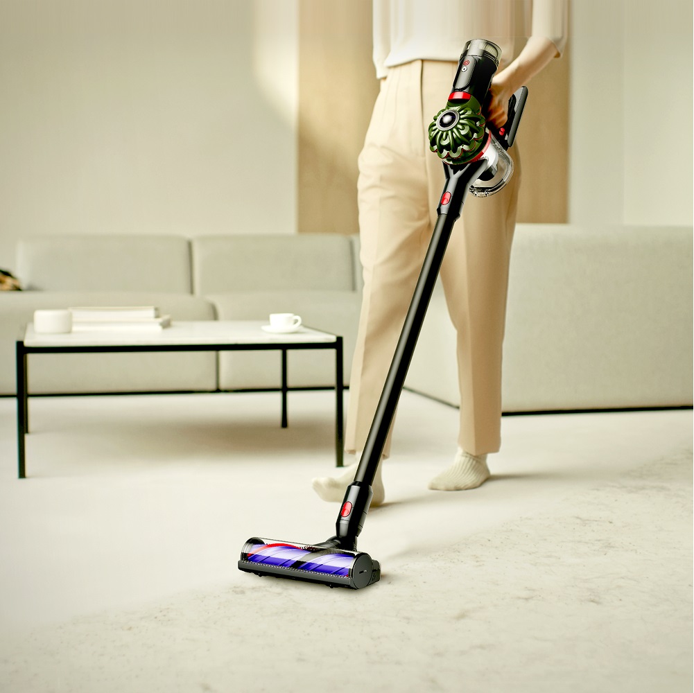 Dyson V8 Cyclone - Aspirapolvere senza filo 2 in 1, 150 AW, 15 cicloni, Senza sacco, Autonomia fino a 60 minuti, Contenitore 0,54 L, Peso 2,7 kg