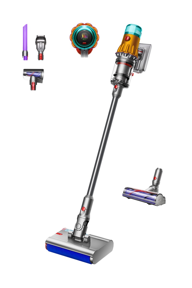 Dyson Aspirapolvere Lavapavimenti V12 Submarine - 3-in-1, Senza sacchetto, HEPA, Potenza 140 AW, Autonomia 60 min