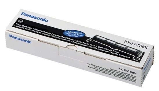Panasonic KX-FAT88X Toner Originale Nero per Stampanti Laser - Capacità 2000 Pagine, Compatibile con KX-FL401 e KX-FL421