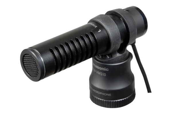 Panasonic Microfono Shotgun VW-VMS10E Supercardioide Cablato Nero