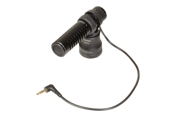 Panasonic Microfono Shotgun VW-VMS10E Supercardioide Cablato Nero