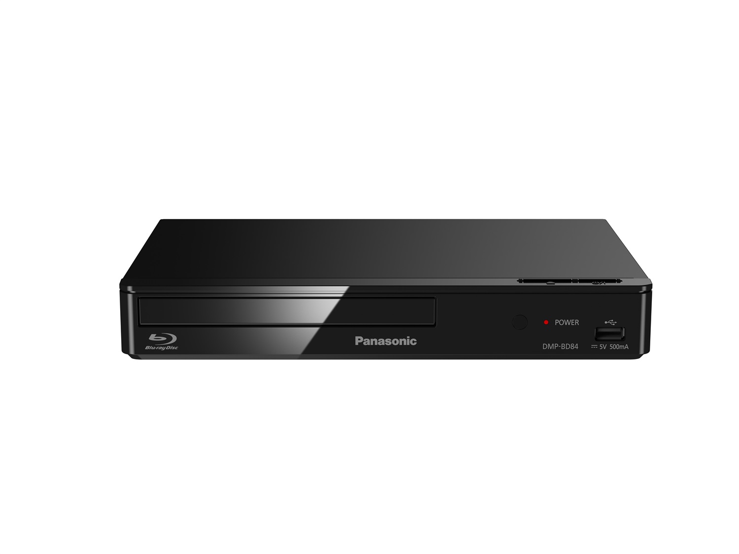 Panasonic DMP-BD84EG-K Lettore Blu-Ray e DVD Full HD con Internet Apps, USB, 5.1 canali, Nero