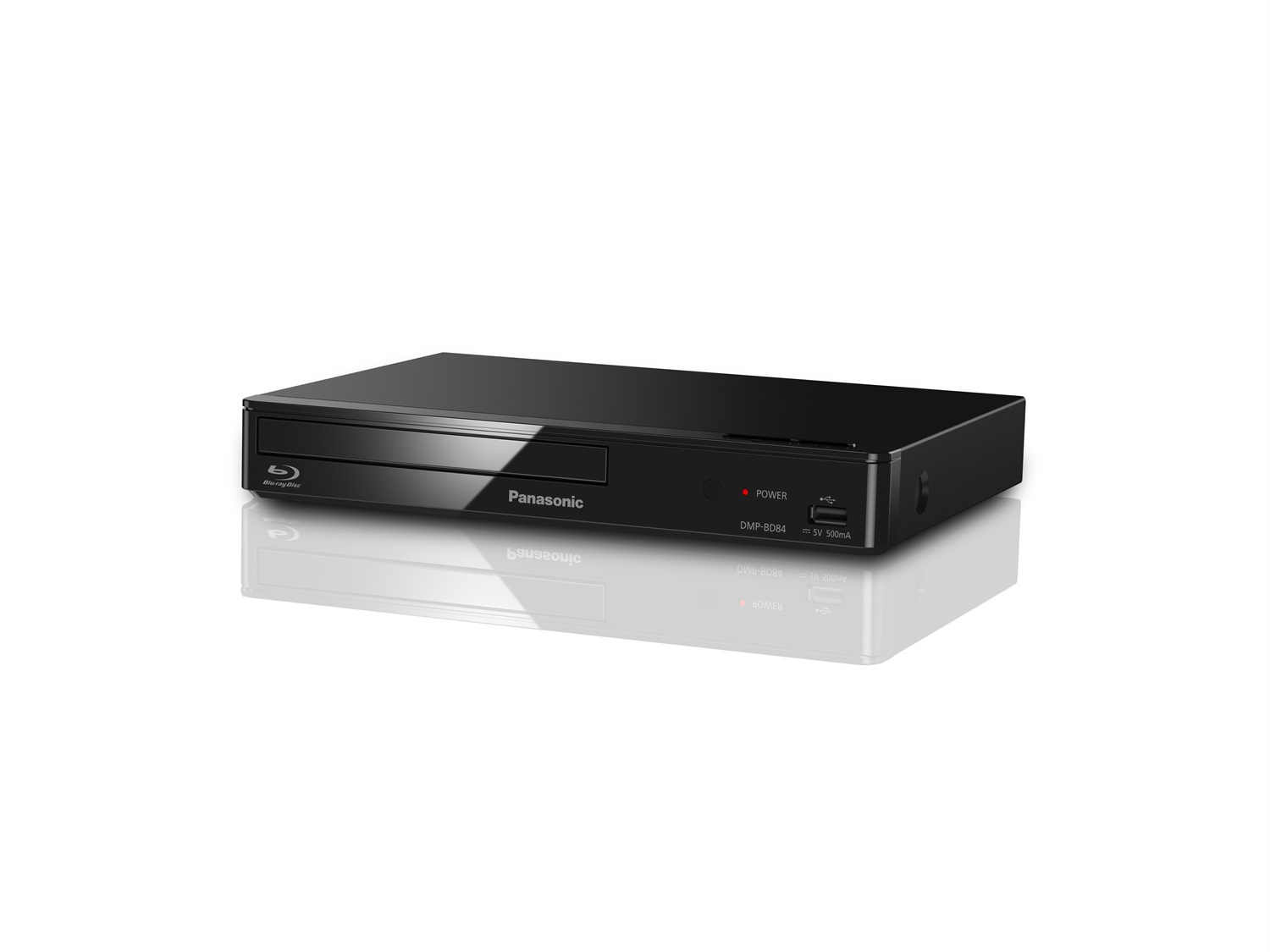 Panasonic DMP-BD84EG-K Lettore Blu-Ray e DVD Full HD con Internet Apps, USB, 5.1 canali, Nero