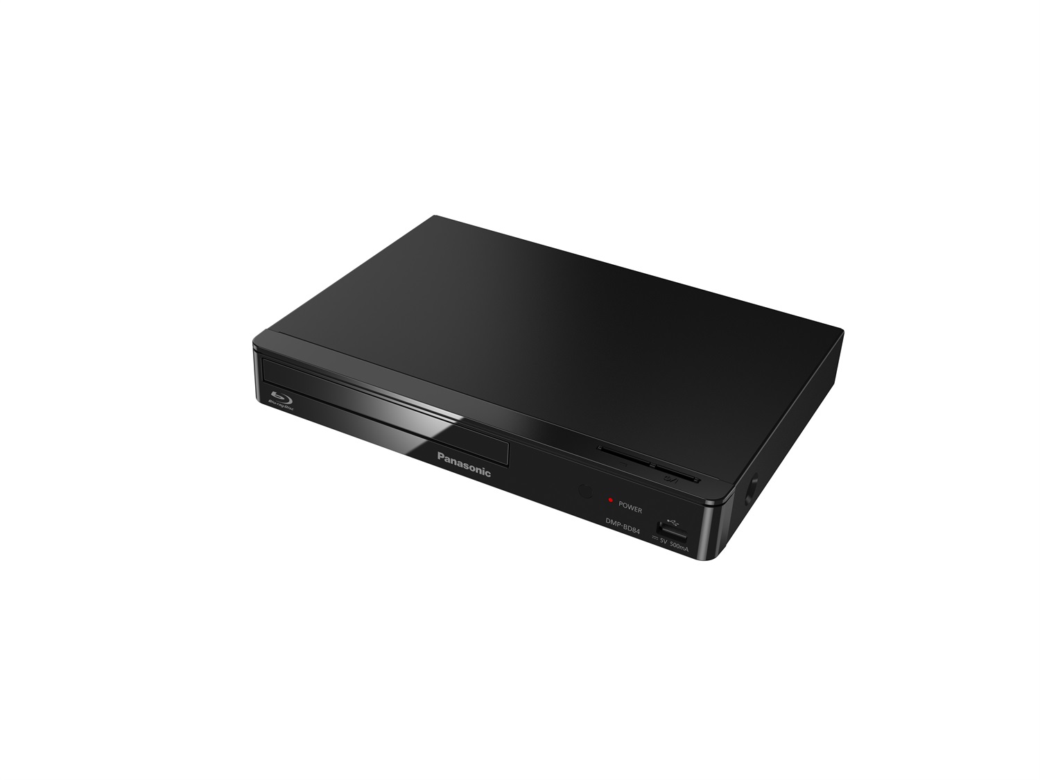 Panasonic DMP-BD84EG-K Lettore Blu-Ray e DVD Full HD con Internet Apps, USB, 5.1 canali, Nero